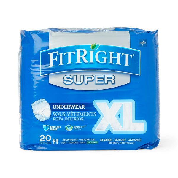 FitRight Super Adult Incontinence Underwear