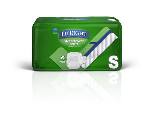 Extended Wear High-Capacity Adult Incontinence Briefs